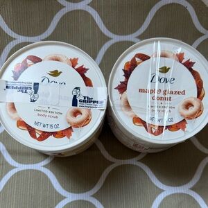 🍩✨Dove Maple Glazed Donut Body Scrub - Cream Delight